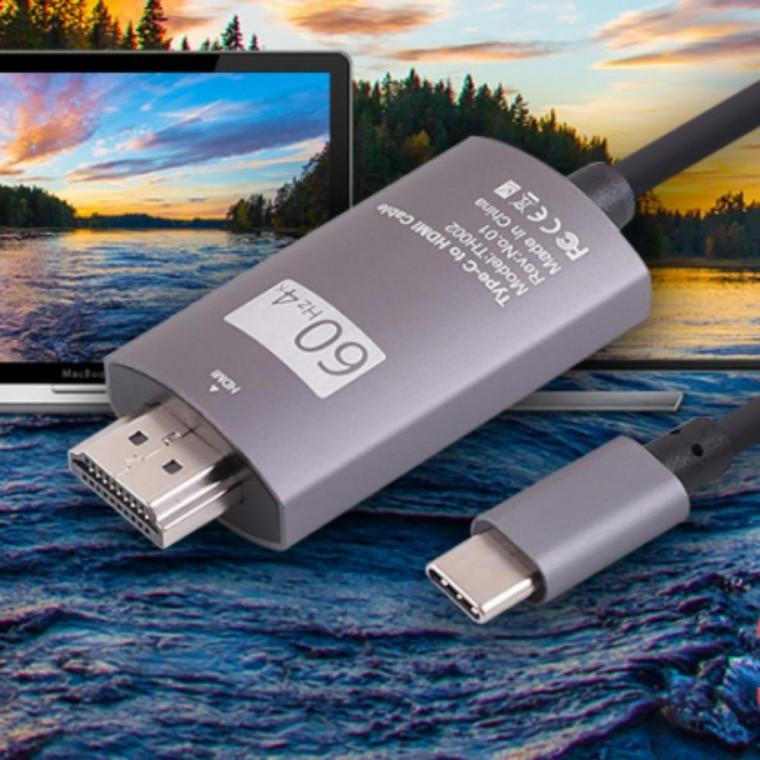 4K HDMI C to UHD dp 노트북 케이블 3M