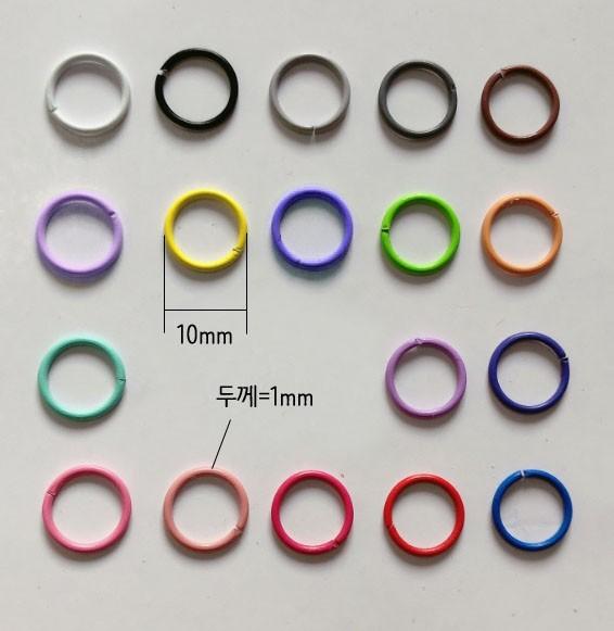 칼라 오링 o링 악세사리 부속재료 DIY에어팟 컬러10mm