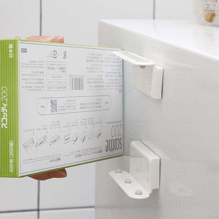 다용도 멀티 주방 키친 마그네틱 정리 홀더 수납 가정 가게 보관 박스 상자 비닐장갑팩 자석 고정 용품