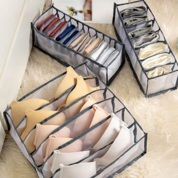 칸막이 속옷 정리함 1P 양말 브라 팬티 서랍 보관함