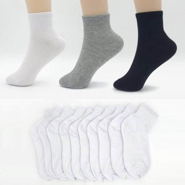 남여양말 단목 발목양말 국내산 무지양말 5켤레묶음