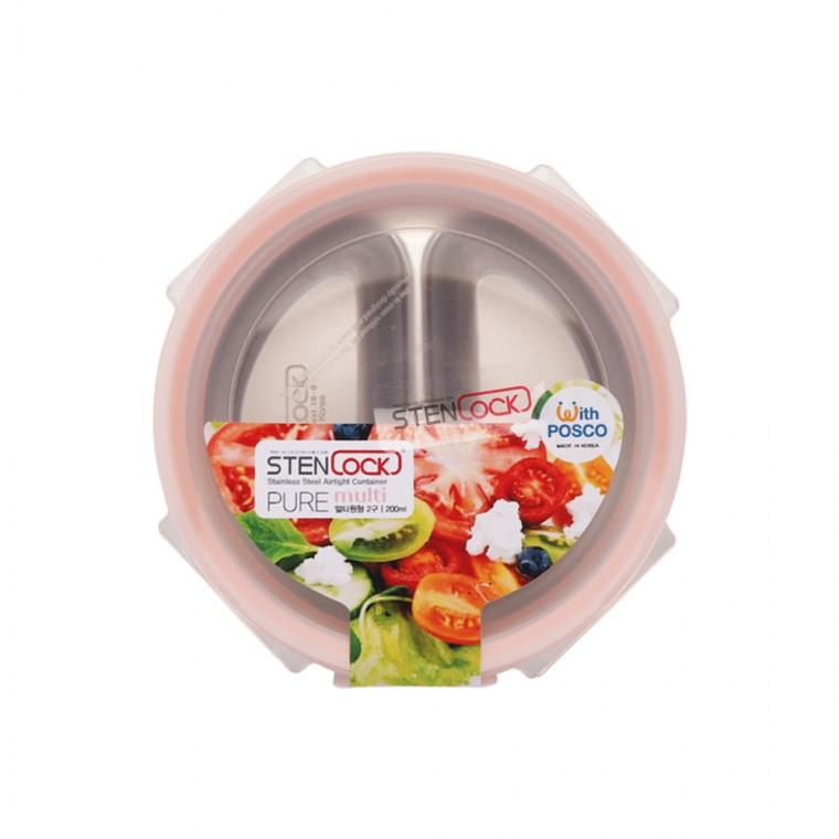 스텐락 퓨어 멀티 원형1호 200ml -R 스텐 밀폐용기