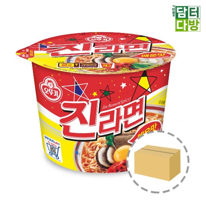 오뚜기 진라면 매운맛 큰컵 1BOX (12컵)
