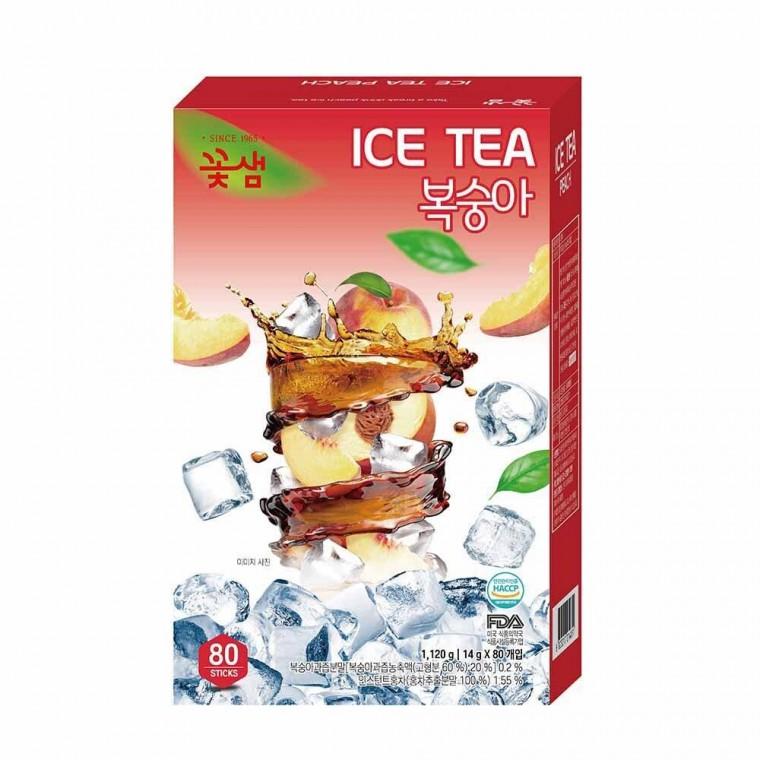 꽃샘 아이스티 복숭아 80T 1120g(14g x 80개입)