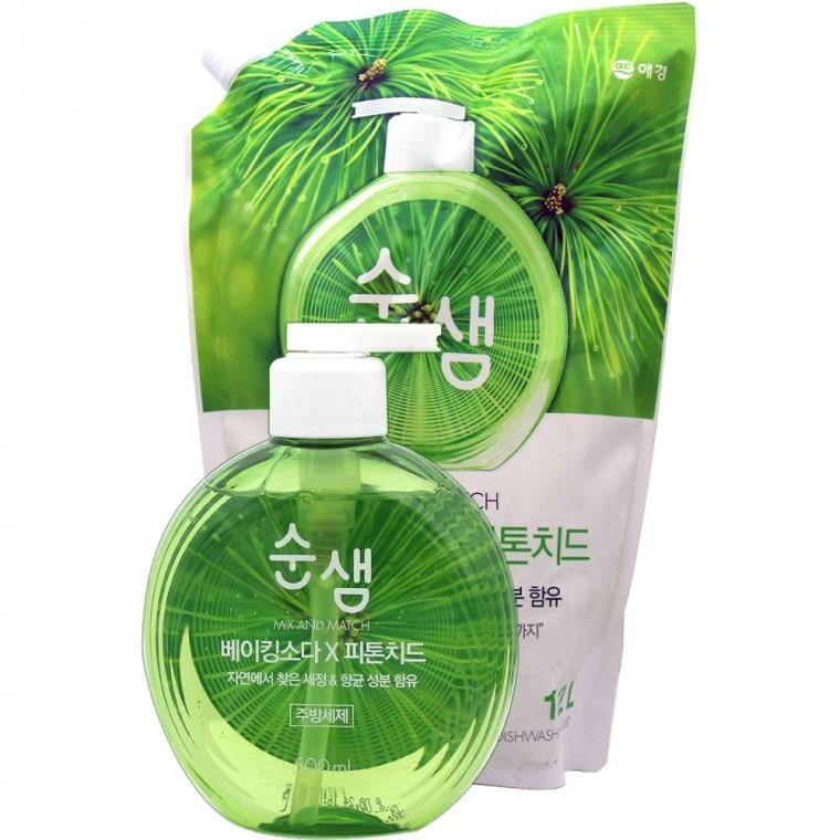순샘 베이킹 피톤치드 세트 500ml+1.2L