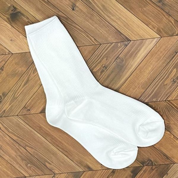 골지 장목 학생 화이트 직장인 면양말 양말