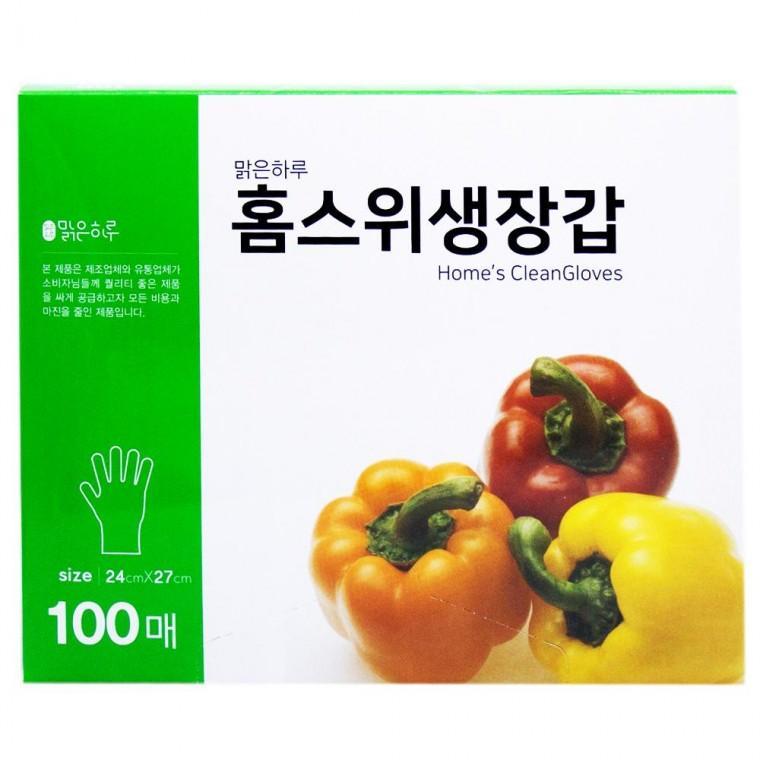 홈스 위생장갑 100매 24cmx27cm