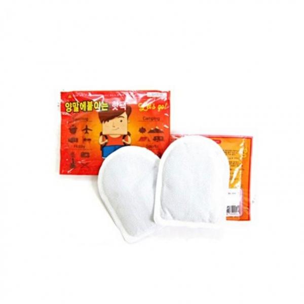 붙이는 발 핫팩 양말 발등 겨울 신발 안 난로 10개묶음