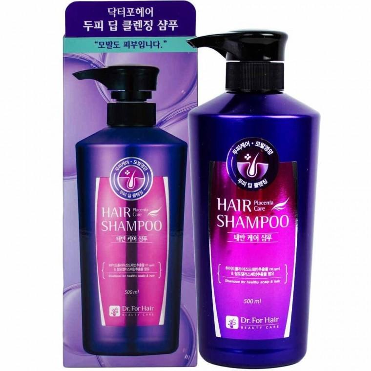 닥터포헤어 두피 딥 클렌징 태반 케어 샴푸 500ml(552141)