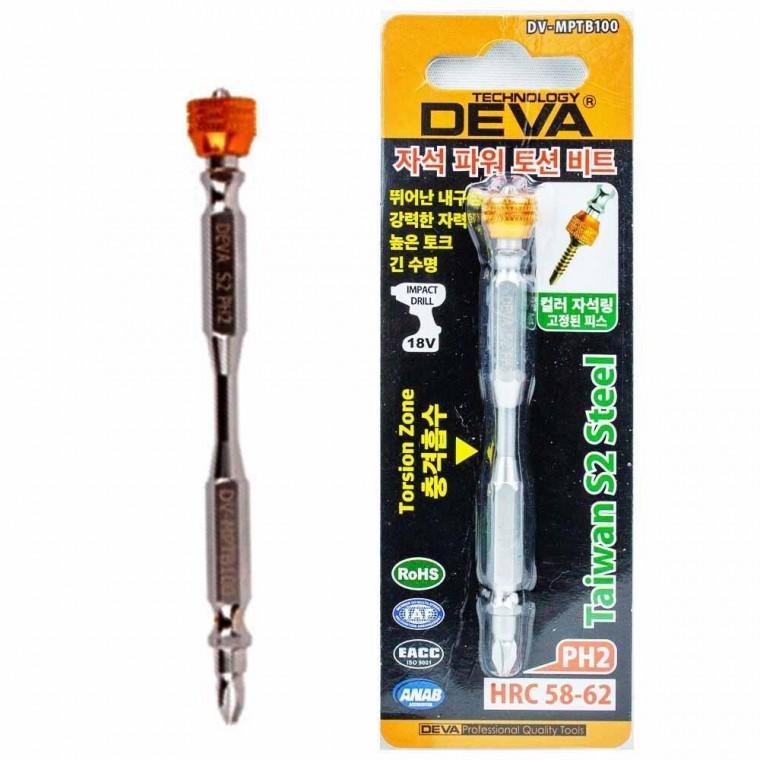 DEVA 자석 파워 토션 비트 11x100mm DV-MPTB100(165903)