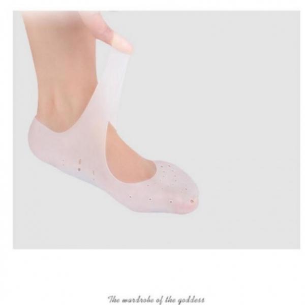 발 부드러운 만들기 발 풋케어 건강 양말 실리콘 양말 삭스 보습 각질