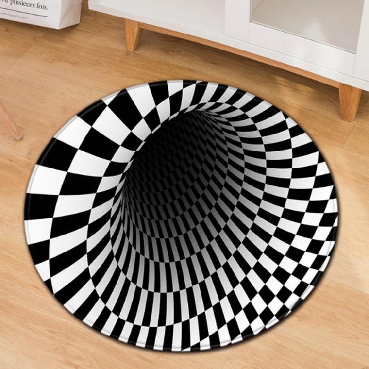 트랩존 3D 입체 착시매트(100cm) 카펫트
