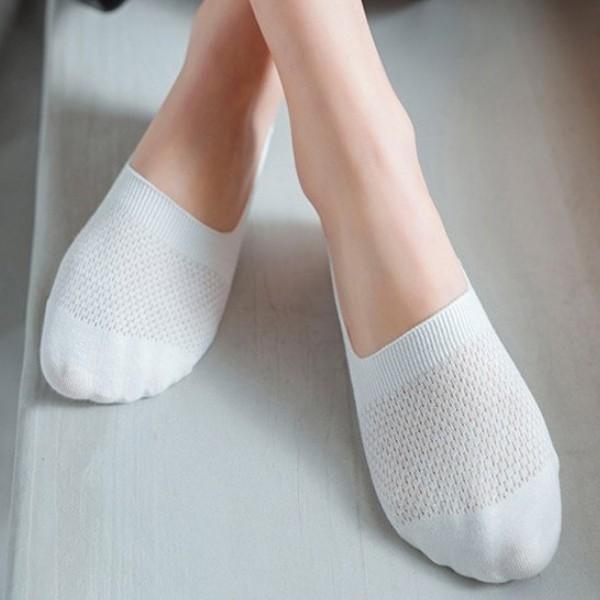 여성 페이크삭스 펀칭 양말 패션 덧신 발목 양말 1p
