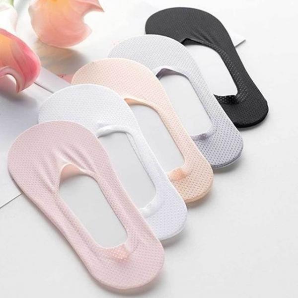 여성 쿨메쉬 페이크삭스/덧신 실리콘 안벗겨지는 양말