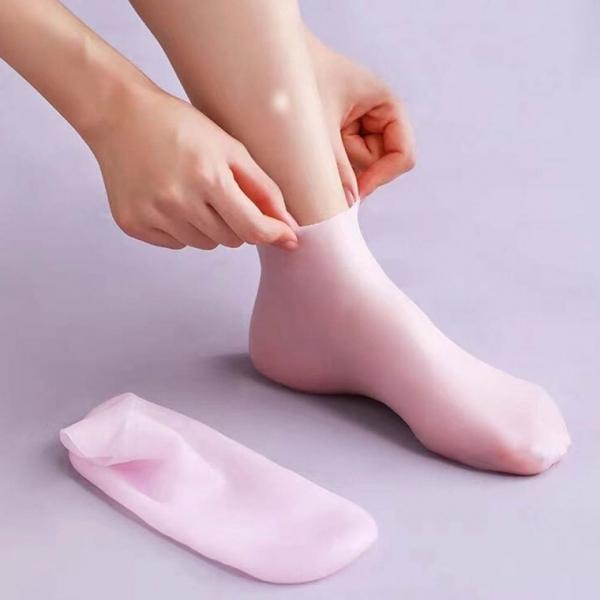 올 실리콘 보습양말 각질케어 풋케어