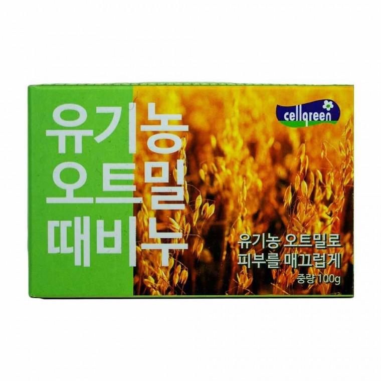 동서씨앤지 유기농 오트밀 때비누 100g