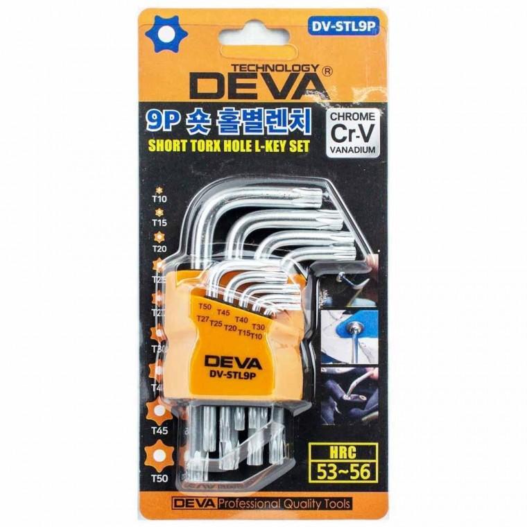 DEVA 9P 숏 홀별렌치 세트 DV-STL9P(425538)