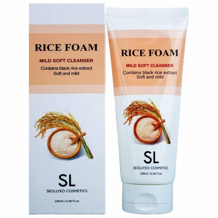 설려 라이스 폼 마일드 소프트 클렌저 180ml