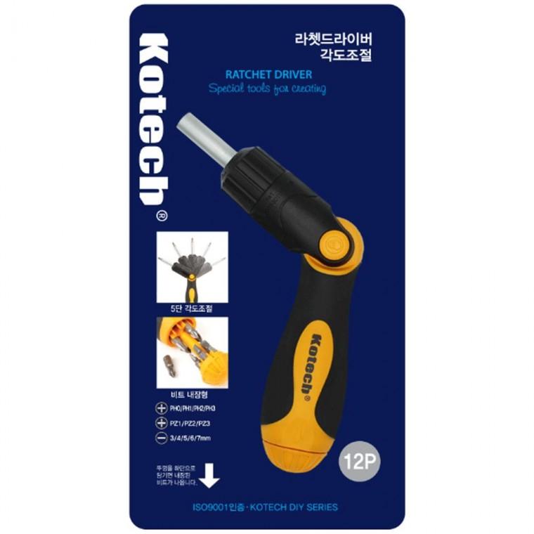 코텍스 라쳇드라이버 각도조절 12비트 K-7288