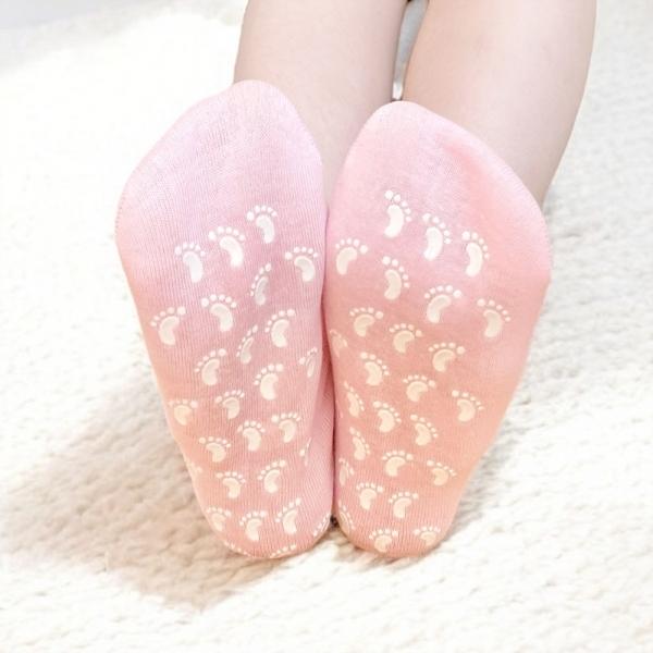 건조한 발 뒷꿈치 각질 관리 보습 발보습양말 덧신