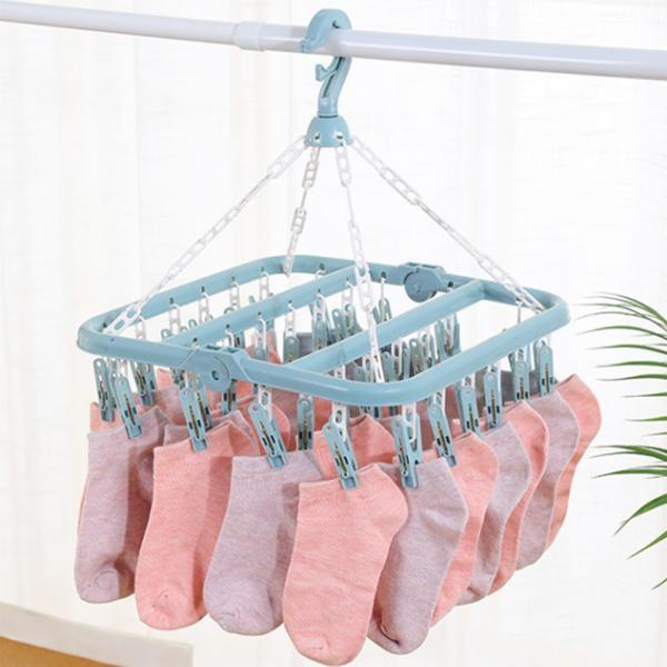 양말 빨래집게 건조대 속옷 빨래걸이
