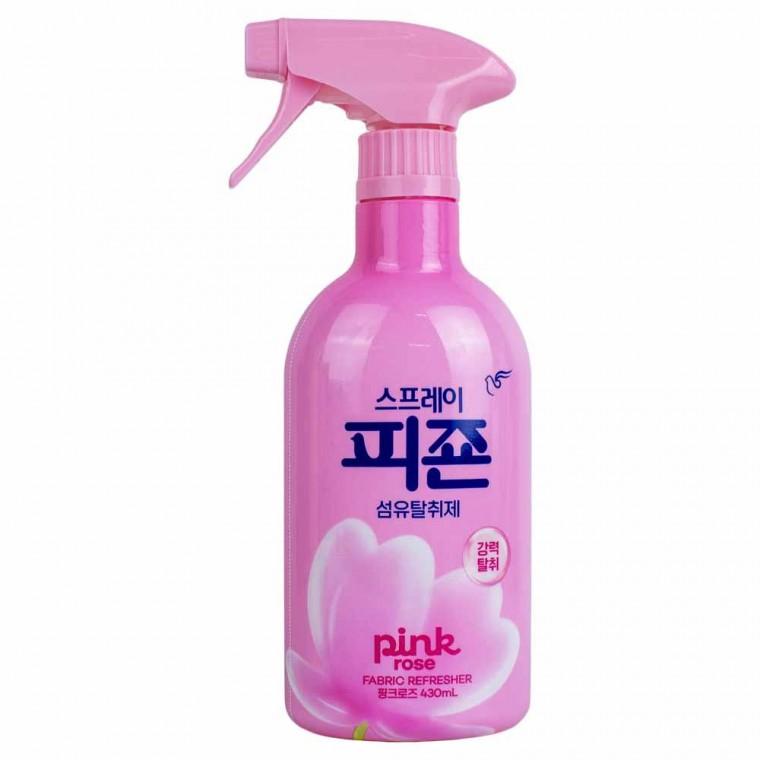 피죤 섬유 탈취제 스프레이형 핑크로즈 430ml