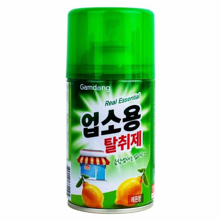 청개구리 리얼에센셜 업소용 탈취제 280ml-레몬향