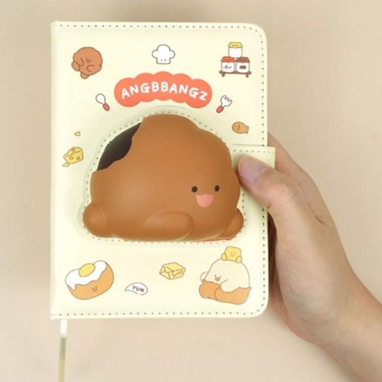 핑크풋 스퀴시 노트 수첩 다이어리 앙빵즈 메모장