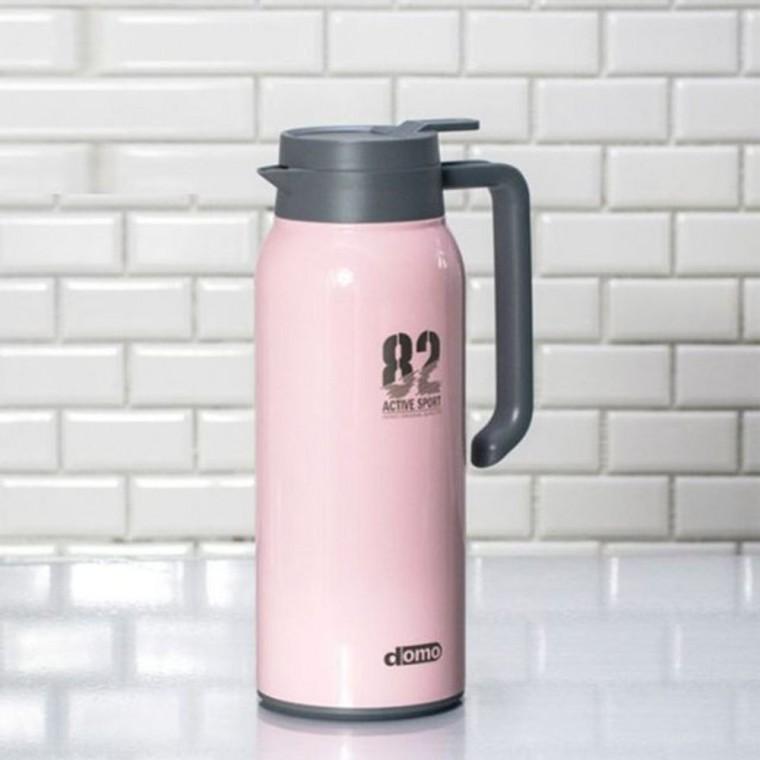 보냉 머그 보틀 물통 핑크 1400ml 도모 텀블러 보온 물병 보온병 보냉병 머그컵
