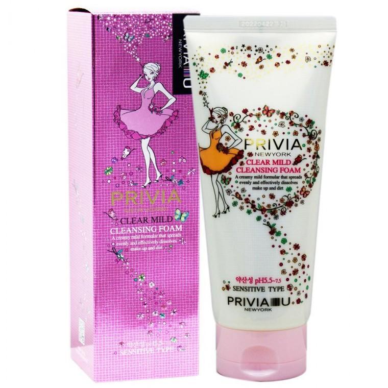 프리비아 클리어 마일드 클렌징폼 180ml