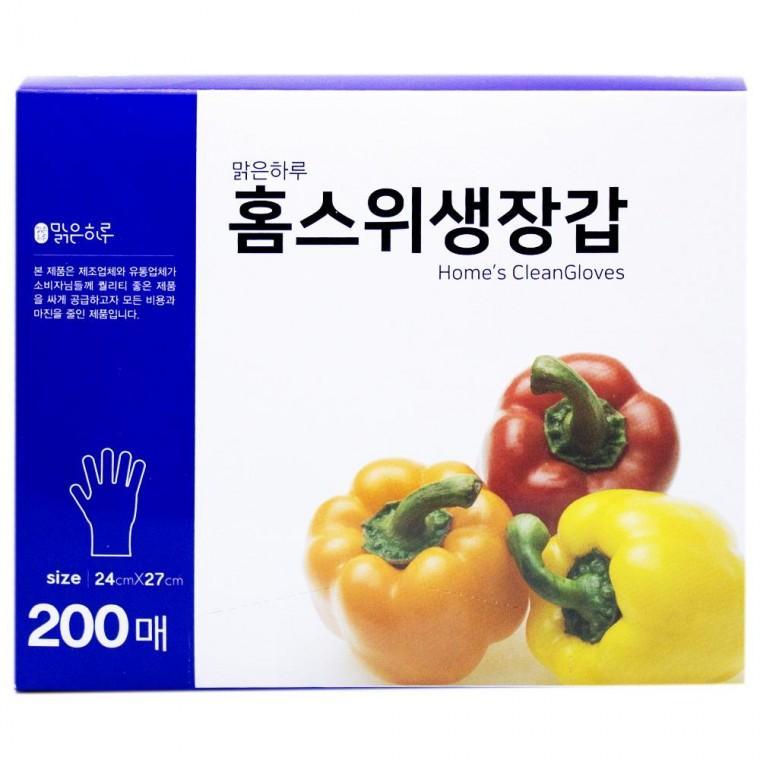 홈스 위생장갑 200매 24cmx27cm