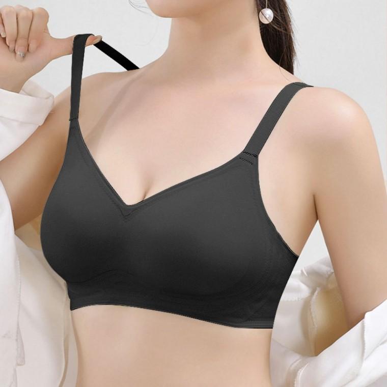 처짐 방지 가슴 모아주는 노와이어 여성 심리스 브라 노와이어브라 뽕브라 처짐방 지브라