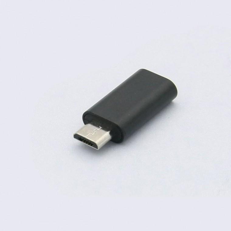 Type C F to Micro 5P 블랙 USB 3.1 젠더 c타입 usb 5핀
