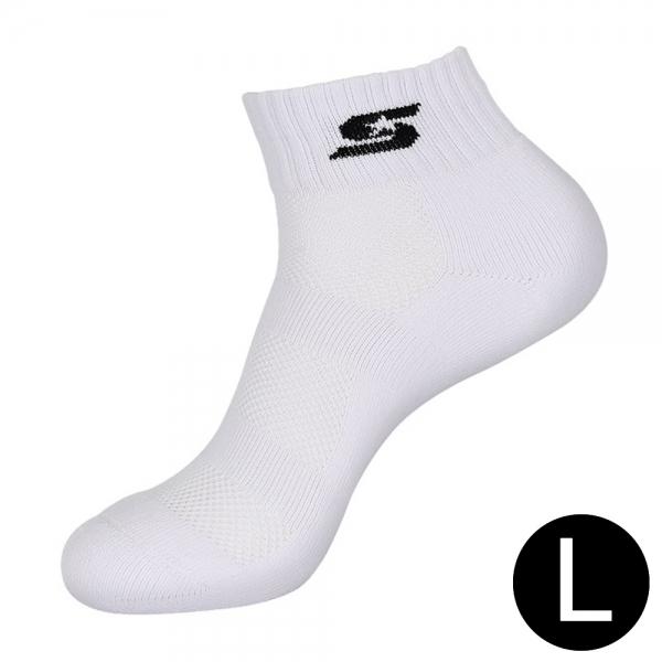 스타스포츠 스포츠양말 (단목) (화이트.블랙) (L) (TO550-03L)