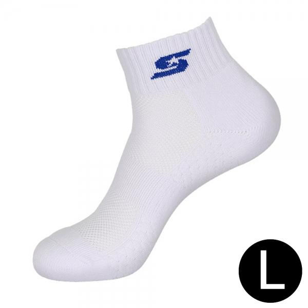 스타스포츠 스포츠양말 (단목) (화이트.블루) (L) (TO550-07L)