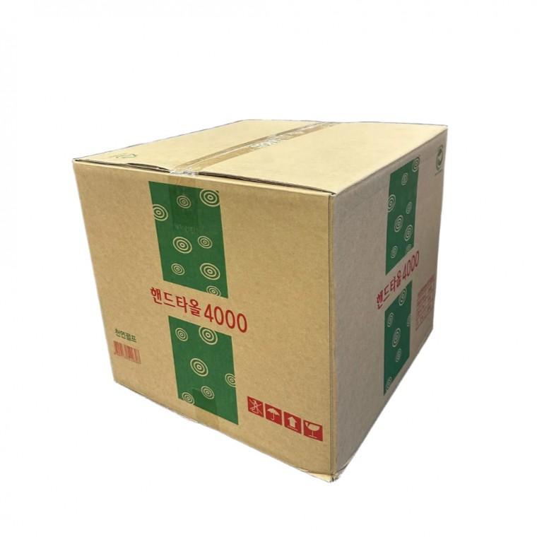 로즈페이퍼 핸드타올 4000매 1박스 위생