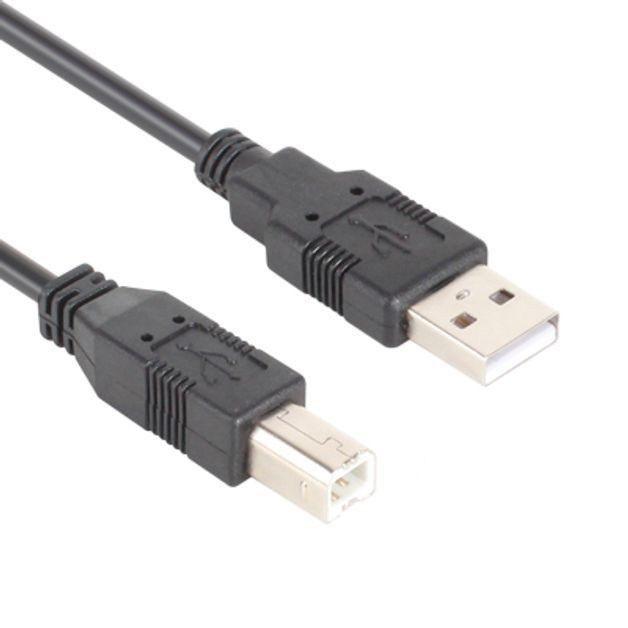 NETmate USB2.0 AB 케이블 1m 블랙