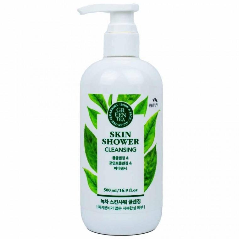 꽃을든남자 녹차 스킨샤워 클렌징 500ml