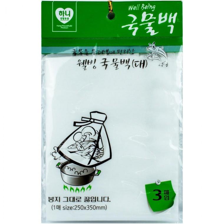 하니 웰빙 국물백(대) 250x350mm 3매입 5개