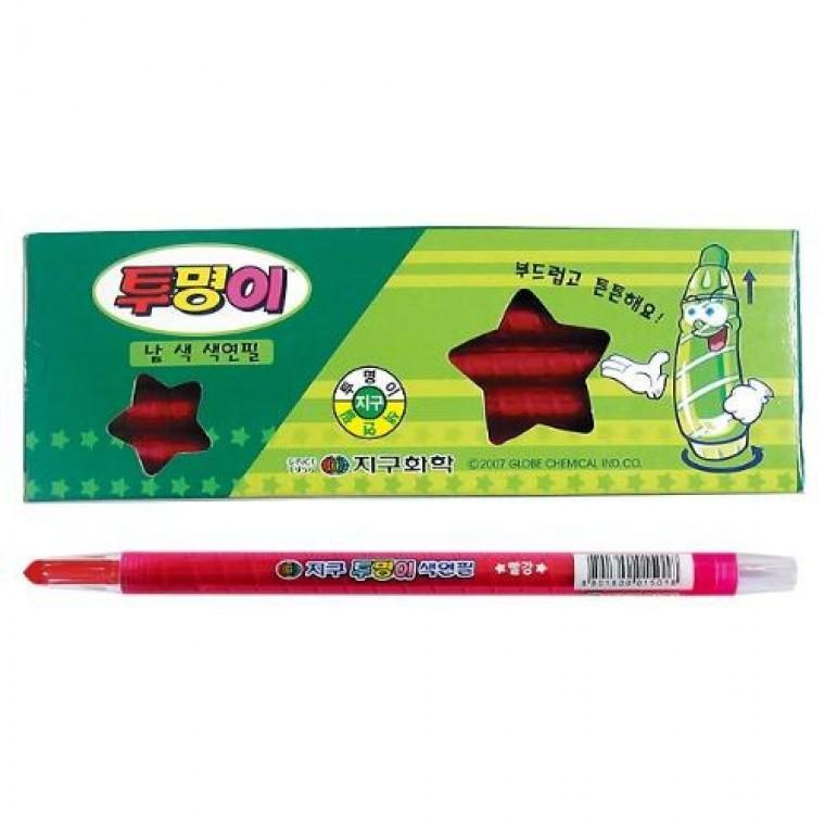 지구화학 투명이 색연필 (샤프식) 낱색 타(12입) 7980441