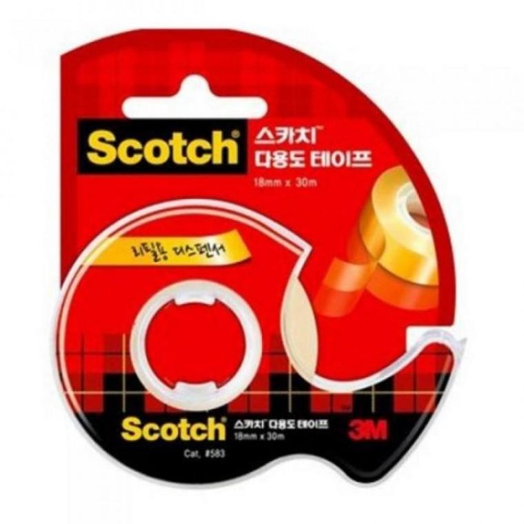 3m 스카치 다용도 테이프 583D 18mm 30m (12개X1갑)