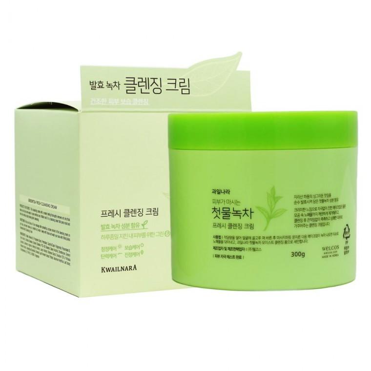 과일나라 첫물녹차 클렌징크림300g