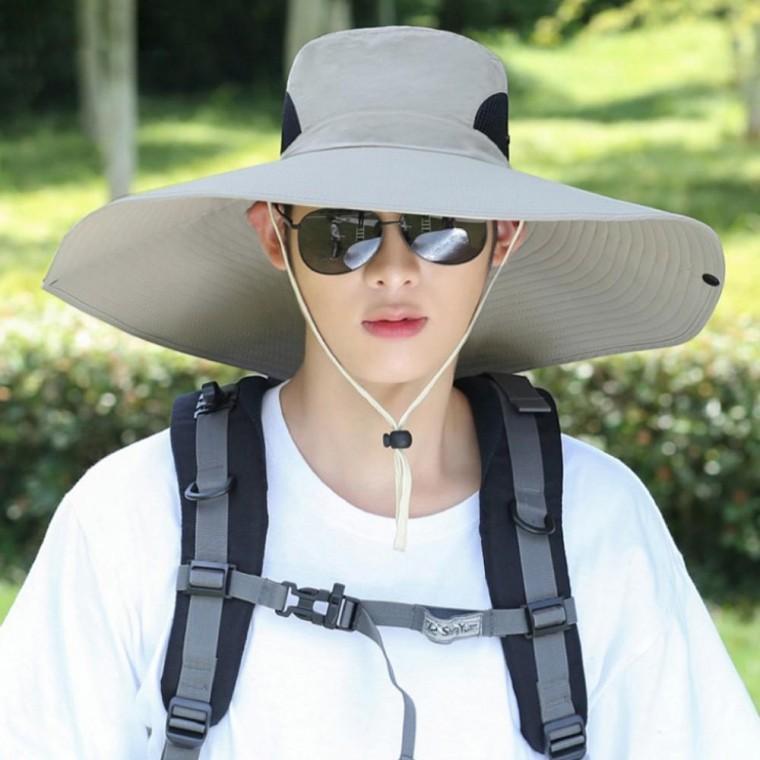 넓은창 자외선 완벽 차단 사파리 벙거지모자 7color 등산 캠핑 낚시 아웃도어 생활방수 돌돌이 모자