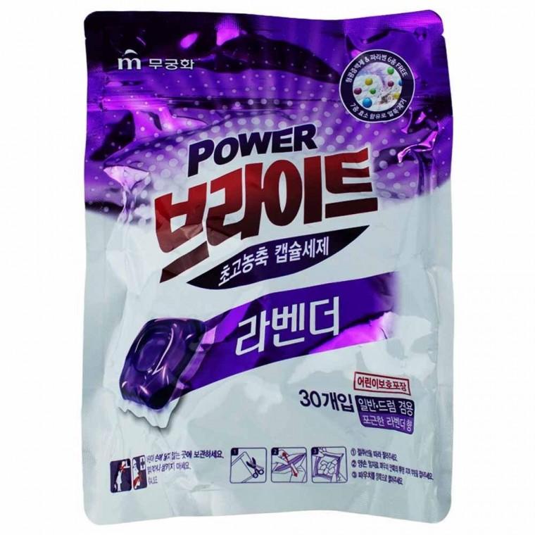 무궁화 파워 브라이트 초고농축 캡슐세제 30개입-라벤더향