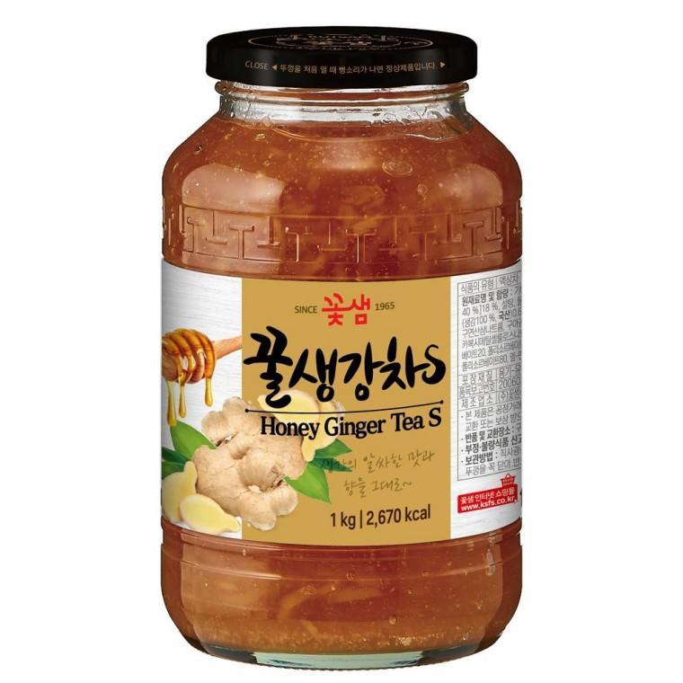 꽃샘 꿀 생강차 1KG