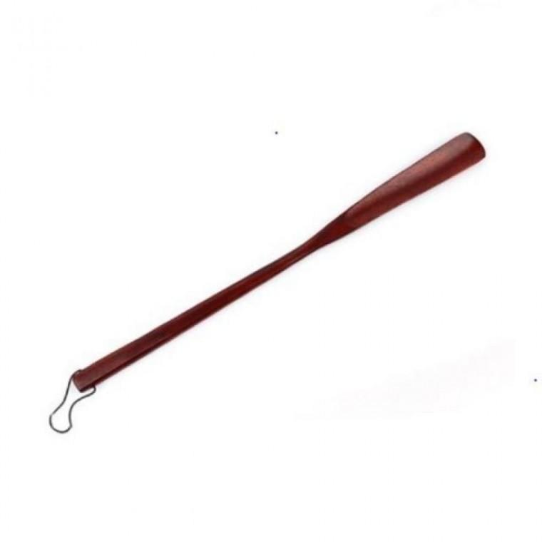 옻칠 구두헤라 대 55cm 롱 구두칼 나무