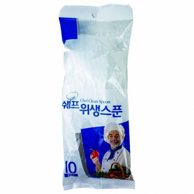 쉐프 위생스푼 10개입 5개