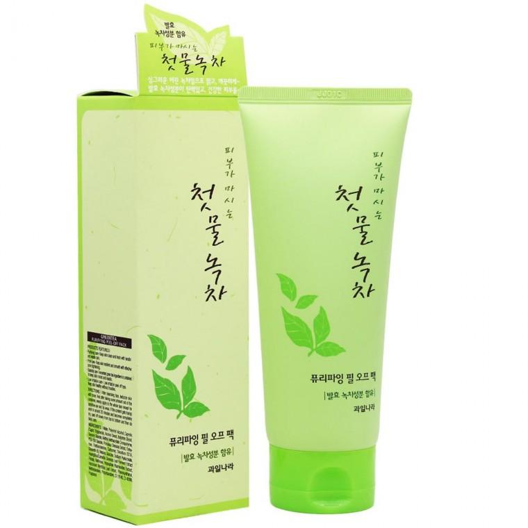 과일나라첫물녹차퓨라파잉필오프팩 150ml