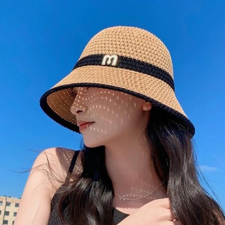 엠코드 버킷햇/ 챙모자 보넷모자 보닛모자 봄 여름 가을 벙거지모자 왕골모자 라피아햇