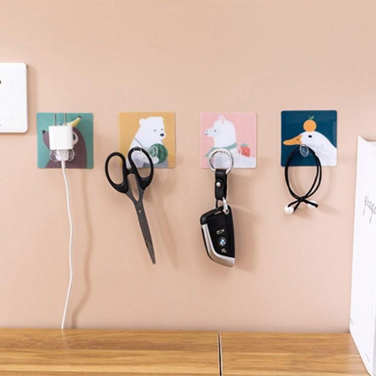 캐릭터 콘센트걸이 선정리 코드걸이 4P